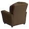Flash Furniture Kids Recliner, 25" to 39" x 28", Upholstery Color: Brown, Weight Capacity: 90 lb. BT-7950-KID-MIC-BRWN-GG - alternate 5